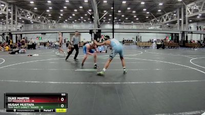 165 lbs Placement (4 Team) - Duke Martin, Mat Assassins Black vs Husam Mustafa, Team Shutt Garnett Trained