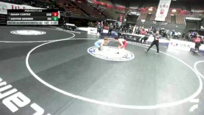 1st Place Match - Isaiah Cortez, Gilroy High School Wrestling vs Ashton Besmer, Dethrone Wrestling Club