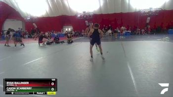 106 lbs Round 2 (16 Team) - Ryan Ballinger, Olympia vs Cason Scarberry, Creston