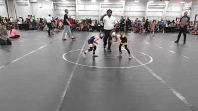 44 lbs Round 5 (6 Team) - Gavin Tobin, CTWHALE Blue vs Jackson Merkert, Neighborhood Wrestling