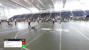 58 lbs Quarterfinal - Leo Clark, Stout Wrestling Academy vs Caleb Johnson, Rancho Bernardo WC