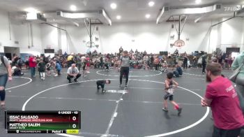 40 lbs Round 3 - Issac Salgado, Mighty Warriors Wrestling Acad vs Mattheo Salem, Legacy Elite