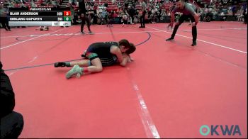 49 lbs Consi Of 4 - Ezra Smith, Skiatook Youth Wrestling vs Barrett Kline, Piedmont