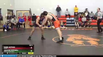 182 lbs Champ. Round 1 - Dade Altman, Solon vs Mayson Mitchell, Benton Community