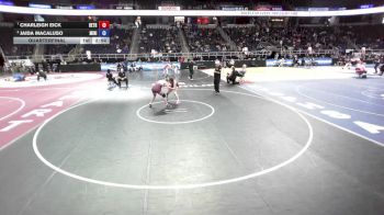 185 lbs Quarterfinal - Charleigh Eick, Bethlehem vs Jaida Macaluso, Minisink Valley