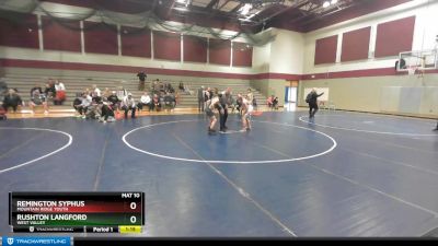 117 lbs Cons. Round 5 - Rushton Langford, West Valley vs Remington Syphus, Mountain Ridge Youth