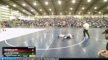 85 lbs Semifinal - Trexden Olsen, Total Domination vs Jacob Millward, Sons Of Atlas