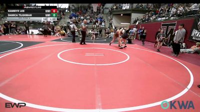 180 lbs Rr Rnd 2 - Kambyr Lee, Keystone Kids Wrestling Club vs Danica Tilghman, Broken Arrow Wrestling Club