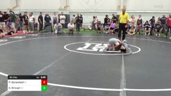 96-C lbs 7th Place - Preston Bonesteell, MI vs Gabe Brough, OH