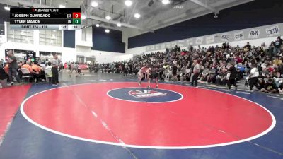 126 lbs 5th Place Match - Tyler Mason, La Mirada vs Joseph Guardado, Esperanza