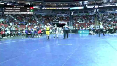 3A-126 lbs Champ. Round 2 - Truman Folkers, Ankeny vs Nick McCalister, Waukee