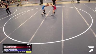 126 lbs Cons. Round 4 - Raydon Graham, No Nonsense Wrestling vs Abram Anderson, Rosemount Irish Wrestling