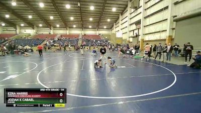 54 lbs Quarterfinal - Ezra Harris, Sanderson Wrestling Academy vs Joziah K Cabael, Empire