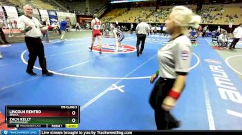 175 Class 2 lbs Quarterfinal - Lincoln Renfro, Seneca vs Zach Kelly, Mid-Buchanan