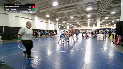 140-152 lbs Champ. Round 2 - Otis Mortensen, Arizona vs Cole Sharp, Utah