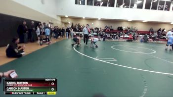 117 lbs Cons. Semi - Carson Masten, Punisher Wrestling Company vs Kaiden Burton, Cement City Wrestling Club