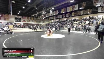 150 lbs Cons. Round 4 - Gavyn Hogan, Temecula Valley vs Leonardo Salzano, Centennial