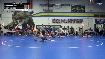 132 lbs Semifinal - Remy Ressler, Independence vs Lucas Stearns, Marion