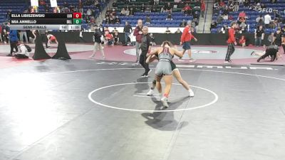 114 lbs Semifinal - Ella Libiszewski, Ludlow vs Mia Annello, Billerica