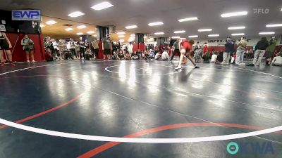 132 lbs Semifinal - Camden Stuever, Skiatook Youth Wrestling vs Daxton Downing, Kansas Young Guns