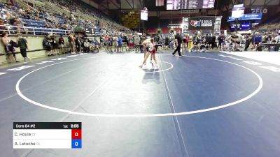 138 lbs Cons 64 #2 - Colby Houle, CT vs Austin Letsche, TX