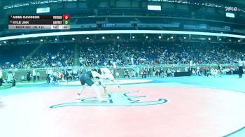 D2-132 lbs Cons. Round 3 - Kyle Link, Carleton Airport vs Aiden Davidson, Port Huron