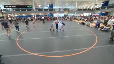 107 lbs Cons. Round 2 - Ameliah Serio, Unattached vs Mattie Mckart, Unattached