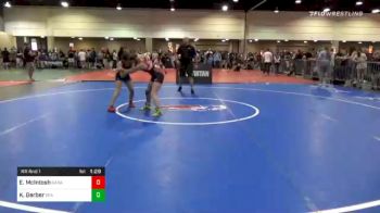 110 lbs Prelims - Emily McIntosh, Garage Boyz Wrestling vs Kylie Gerber, RPA Wrestling