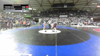 Boys 2A 190 lbs Champ. Round 1 - Tucker Land, W. F. West vs Kepuha Noket, Bremerton