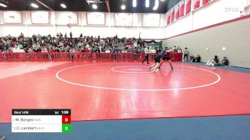 285 lbs 5th Place - Marcelo Borges, Marlborough vs Clyde Lambert, Wilmington