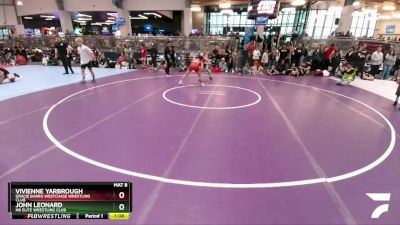 113 lbs Champ. Round 1 - John Leonard, NB Elite Wrestling Club vs Vivienne Yarbrough, Gracie Barra Westchase Wrestling Club