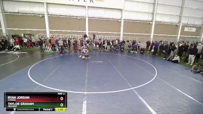 150 lbs Cons. Round 2 - Ryan Jordan, Cyprus vs Taylor Graham, Fremont