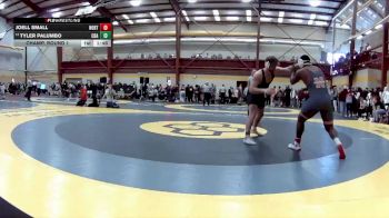 215 lbs Champ. Round 1 - Tyler Palumbo, Christian Brothers Academy vs Joell Small, Northampton