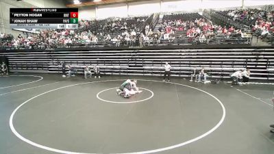 4A 120 lbs Semifinal - Jonah Shaw, Payson vs Peyton Hogan, Uintah