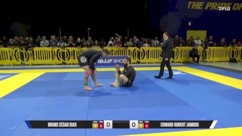 Edward Robert Jamrog vs Bruno César Dias 2025 Pan IBJJF Jiu-Jitsu No-Gi Championship