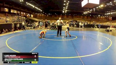 77 lbs Round 4 - Grayson Kopelakis, PAL Tropics vs Luke Hough, Lions Den Wrestling Club