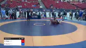 88 lbs Semifinal - Alvin Riggs, Lowell Wrestling vs Gerald Harris, Hurricane Wrestling Academy