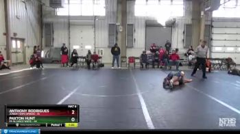 140 lbs Round 3 (6 Team) - Anthony Rodrigues, Junior Terps Xpress vs Paxton Hunt, PA Alliance White