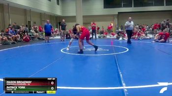 140 lbs Round 3 (6 Team) - Patrick York, TNAAU vs Mason Broadway, Panhandle Punishers