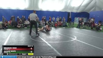 110 lbs Round 2 (10 Team) - Kayson White, Bandits vs Brandon Veno, Warner