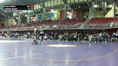 215 lbs Placement (4 Team) - Paco Cuevas, Norfolk vs Hudson Krogh, Lincoln Southeast
