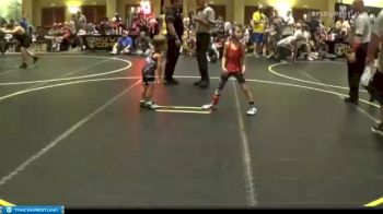 40 lbs Round 4 (6 Team) - Braxten Harris, Ares Black vs Maverick Guy, The Untouchables Purple