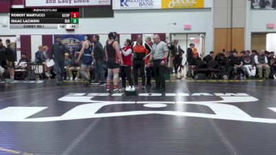 172 lbs Consy Rd I - Robert Martucci, Cathedral Preparatory vs Isaac Lacinski, Burrell