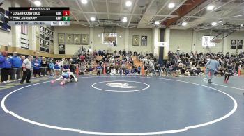 106 lbs Semifinal - Logan Costello, Ashland vs Conlan Geary, Hanover