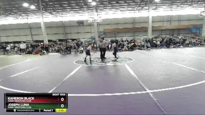 66 lbs Cons. Round 3 - Kameron Black, Hawk Wrestling Club vs Joseph Luna, Hawk Wrestling Club