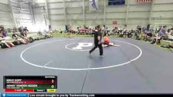 220 lbs Semis & 1st Wrestleback (8 Team) - Kruz Goff, Oklahoma Blue FS vs Henry Vander Heiden, Wisconsin Red