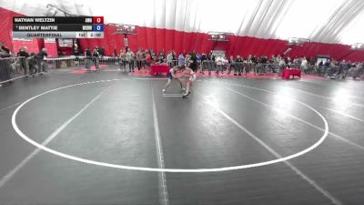94 lbs Quarterfinal - Nathan Weltzin, Askren Wrestling Academy vs Bentley Mattie, West Salem Bangor Wrestling