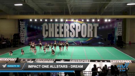 IMPACT ONE Allstars - DREAM [2022 L1.1 Youth - PREP Day 1] 2022 CHEERSPORT: Concord Classic 2