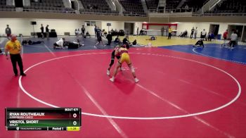 160 lbs Cons. Round 3 - Vristol Short, Simley vs Ryan Routhieaux, Luxemburg-Casco