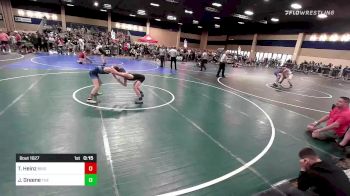 83 lbs Quarterfinal - Trevor Heinz, Brighton WC vs Jj Greene, The Empire